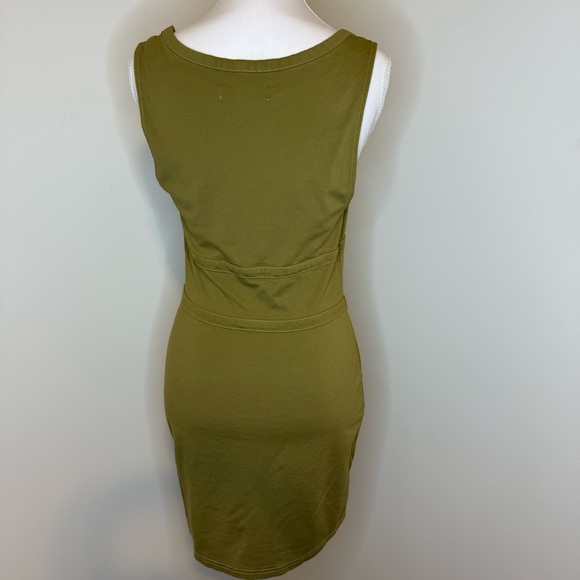 Urban Outfitters Olive Green Mini Dress - Picture 2 of 3